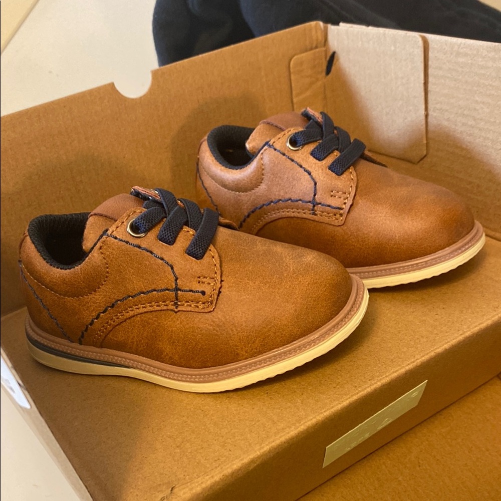 Mix No. 6 Brown Dress Shoes Elegant Design